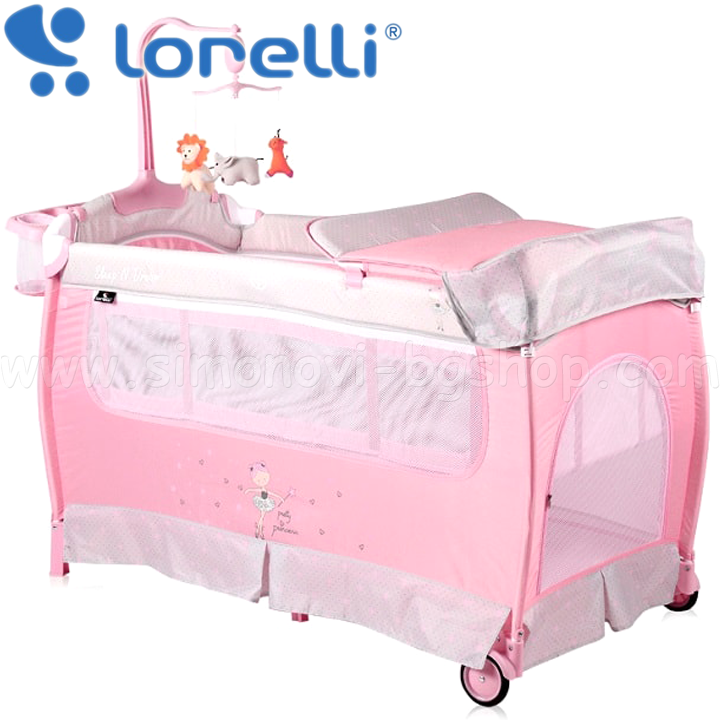 *2019 Lorelli   SLEEP'N'DREAM 2  Rocker pink